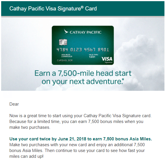 cathay pacific targeted 75k