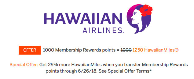 Earn-25-bonus-when-transferring-amex-mr-points-to-hawaiian-airlines